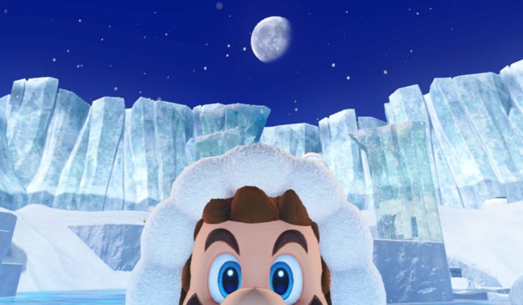 マリオオデッセイ雪の国