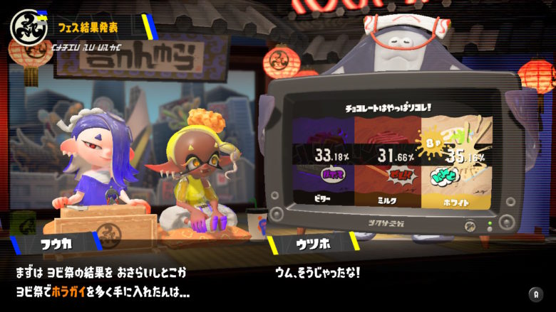 スプラトゥーン３ バレンタイン チョコレート ホラガイ獲得数 すりみ連合