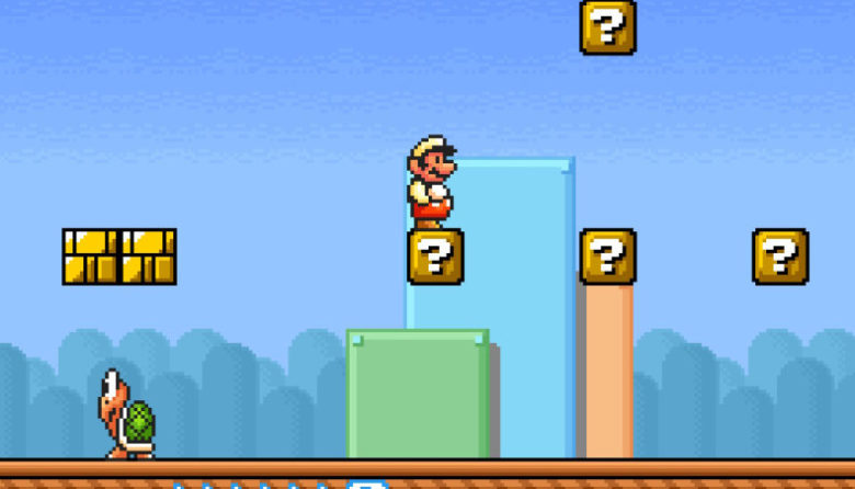 ゲームボーイアドバンス NintendoSwitchOnline スーパーマリオアドバンス４ クラシックコース1-1