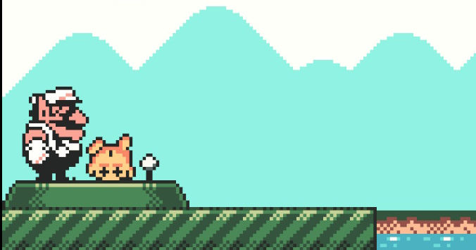 ワリオランド３ 不思議なオルゴール  ゴルフ