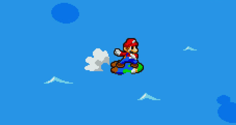 ゲームボーイアドバンス マリオ&ルイージRPG サーフィン