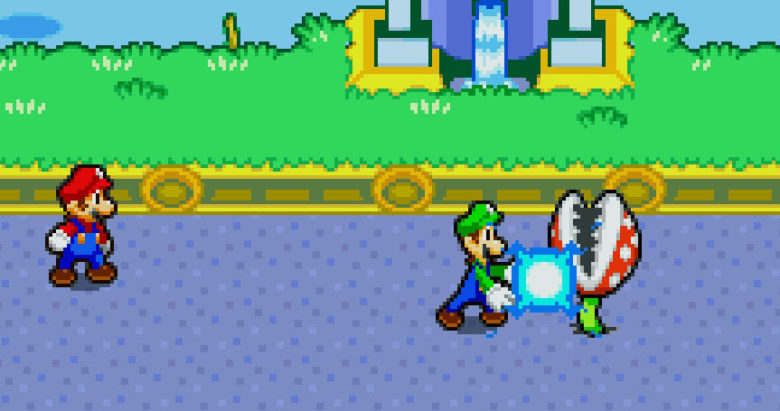 ゲームボーイアドバンス マリオ&ルイージRPG バトル