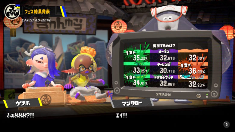 スプラトゥーン 第5回UMAフェス コウケン度