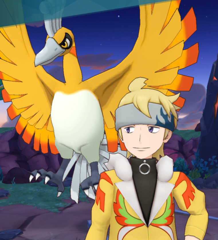 ポケマス 黄金色に輝く未来 マジコスマツバ ホウオウ