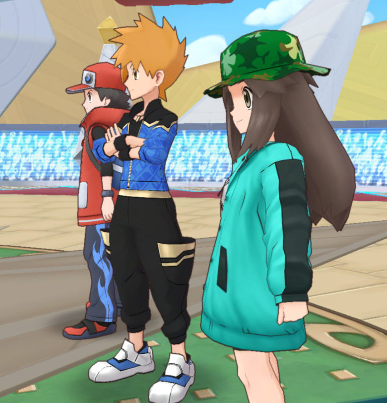 ポケマス 戦ろうポケモン勝負 マジコス カントー レッド グリーン リーフ