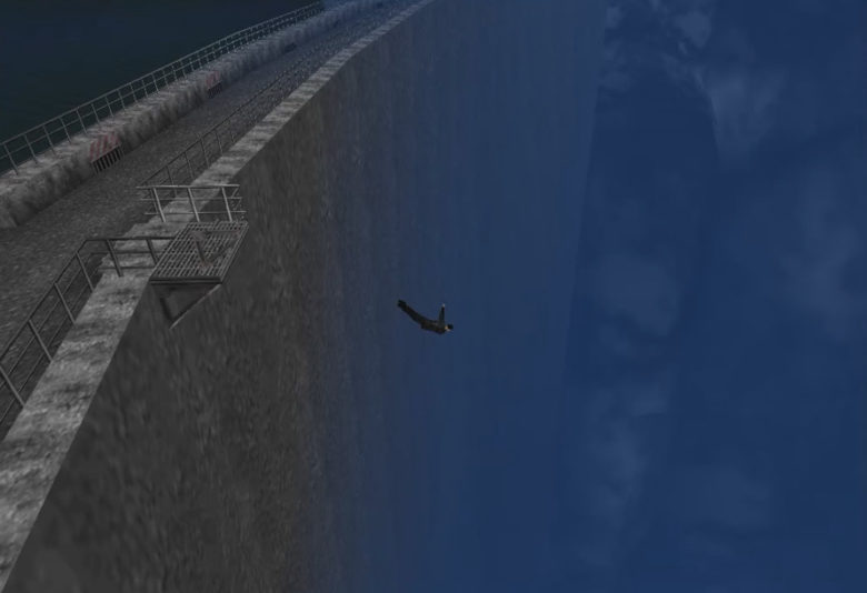 NINTENDO64 ゲーム ゴールデンアイ007 ヒモなしバンジー