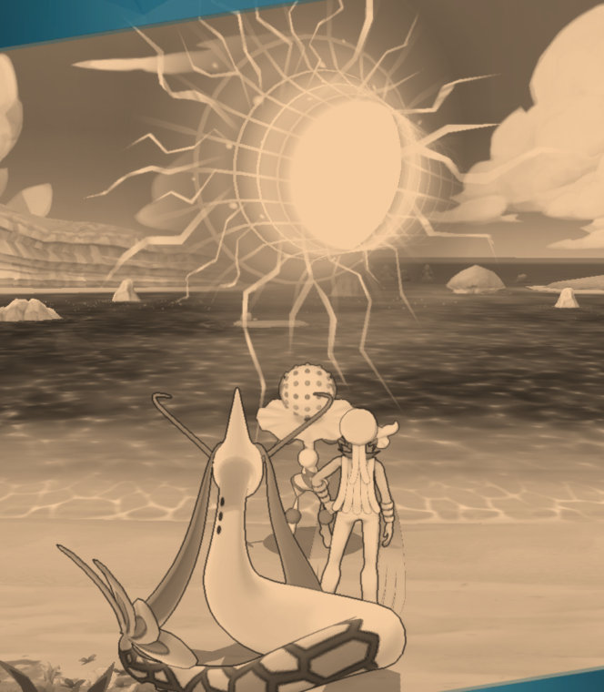 ポケマス 24年正月 空高くあがる新年の抱負 ミクリ