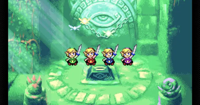 GBA ゼルダの伝説 神々のトライフォース＆4つの剣 ふしぎのぼうし