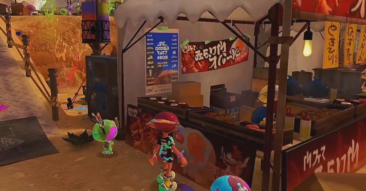 スプラトゥーン３ グランドフェスティバル 屋台