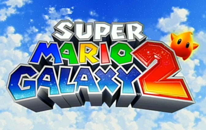 スーパーマリオギャラクシー2 タイトル