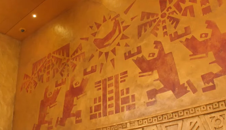 スーパー・ニンテンドー・ワールド™ Direct (ドンキーコング・カントリー)  壁画