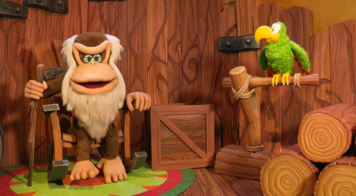 スーパー・ニンテンドー・ワールド™ Direct (ドンキーコング・カントリー)  クランキーコング