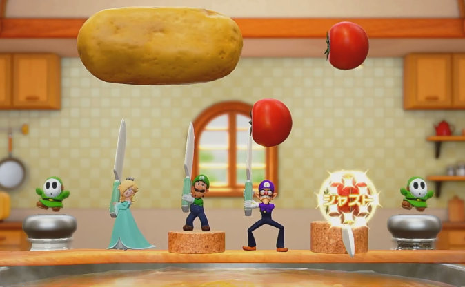 スーパーマリオパーティジャンボリー スープ作り