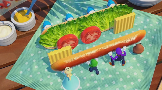 スーパーマリオパーティジャンボリー サンドイッチ