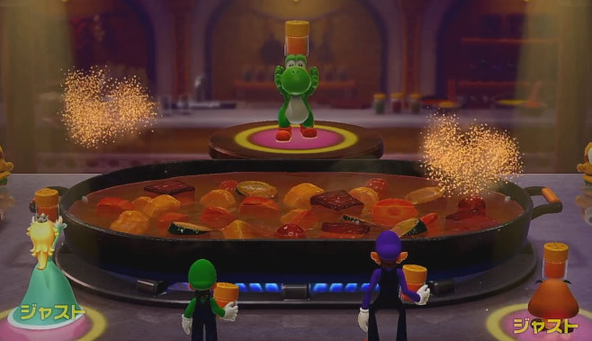 スーパーマリオパーティジャンボリー カレー作り