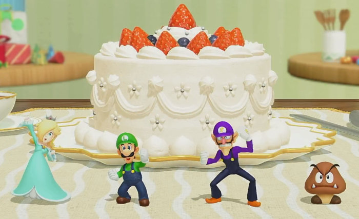 スーパーマリオパーティジャンボリー ケーキ