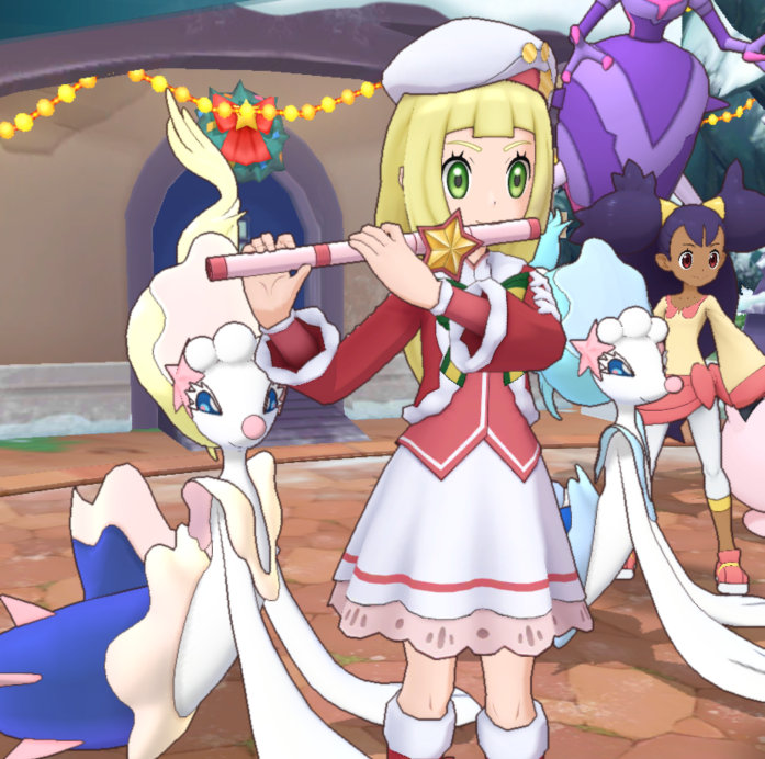 ポケマス クリスマスイベント2024 リーリエ