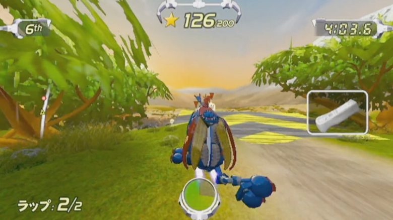 エキサイト猛マシン 足で走る