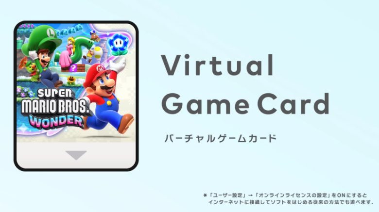 バーチャルゲームカード