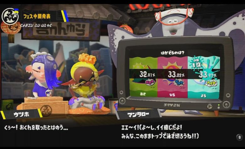 スプラトゥーン3 はかどるのは？ 中間発表