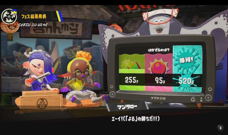 スプラトゥーン3 はかどるのは？ 最終結果