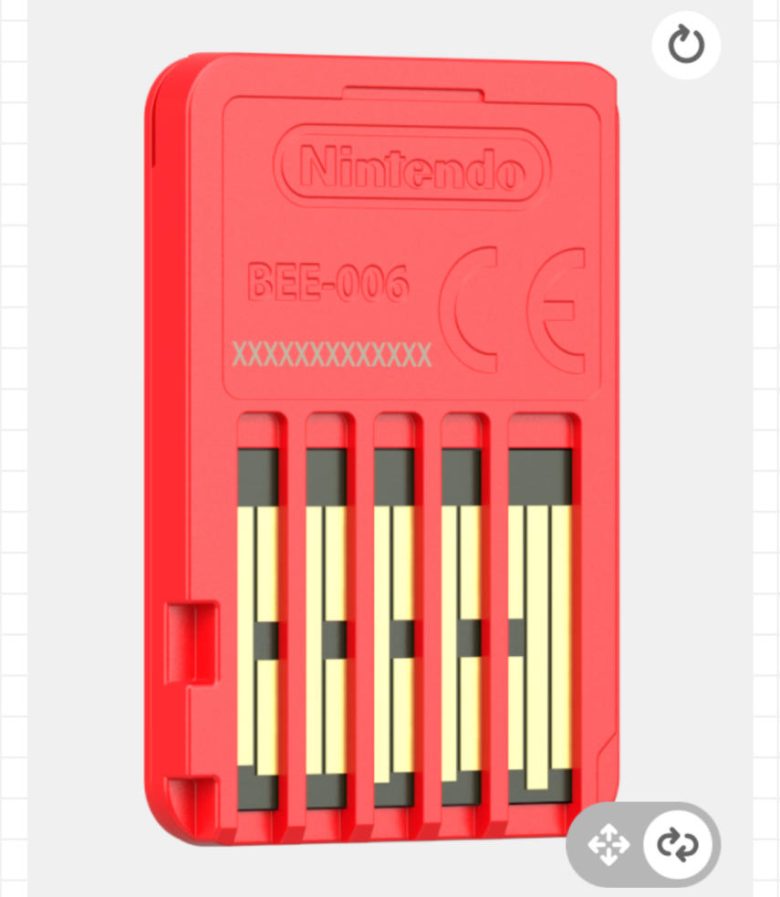 NintendoSwitch2ゲームカード 3Dギャラリー