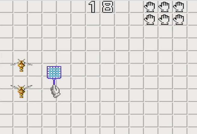 マリオペイント ハエたたき