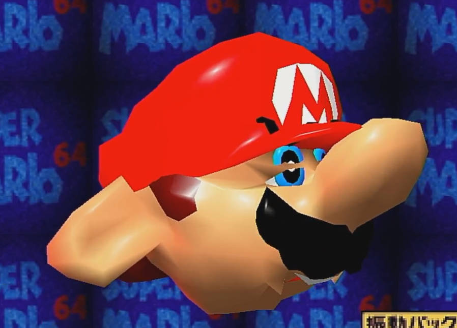 スーパーマリオ64 かおマリオ