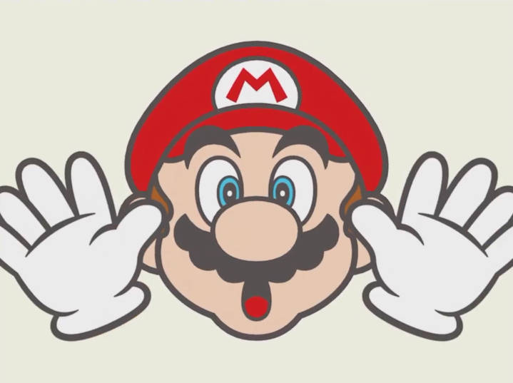 かおマリオ いないいないばあ