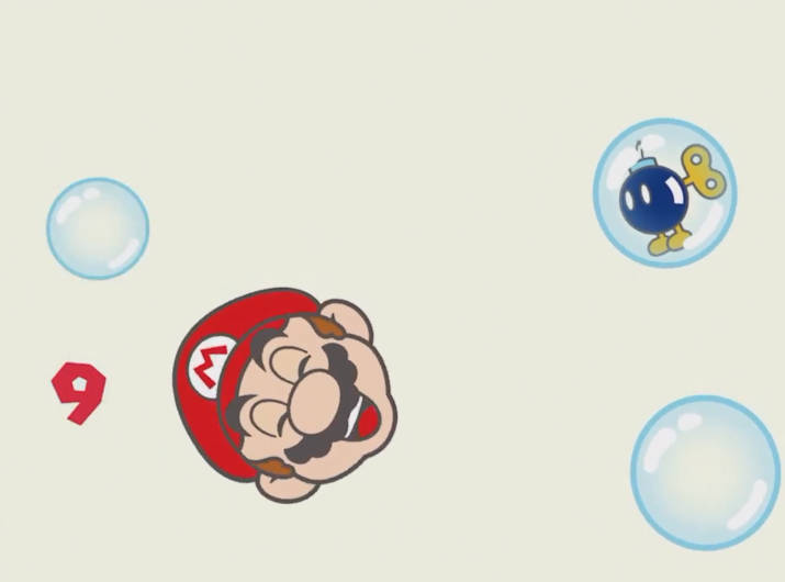 かおマリオ シャボンゲーム