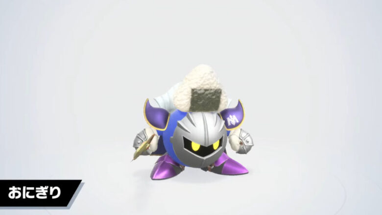 カービィのエアライダー おにぎりメタナイト